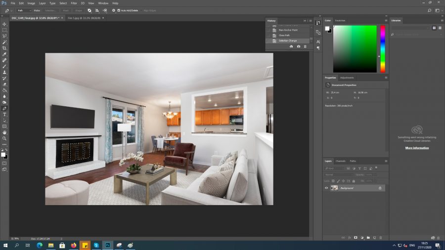 How To Photoshop Fire In Your Real Estate Photos