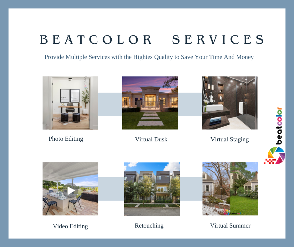 real estate photo editing services
