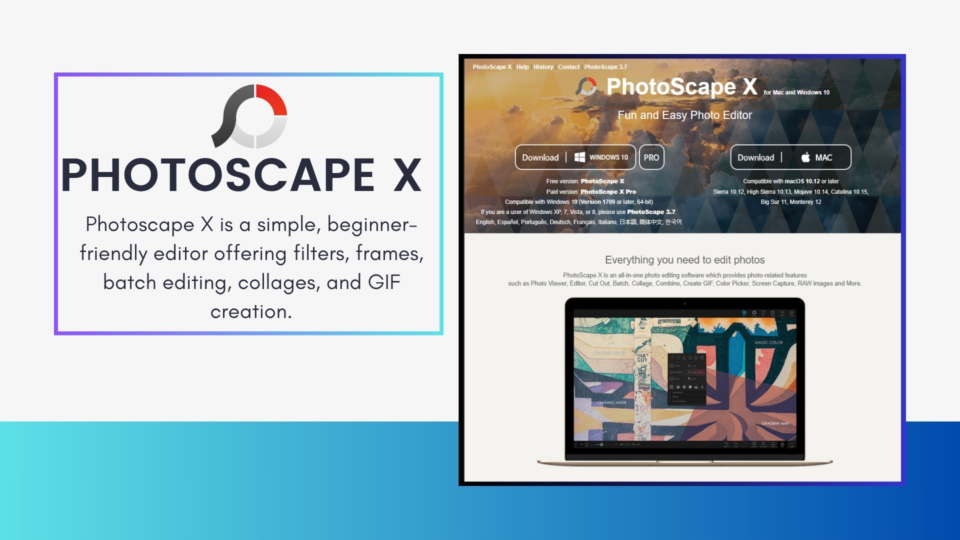 Free Photo Editing Software for Mac