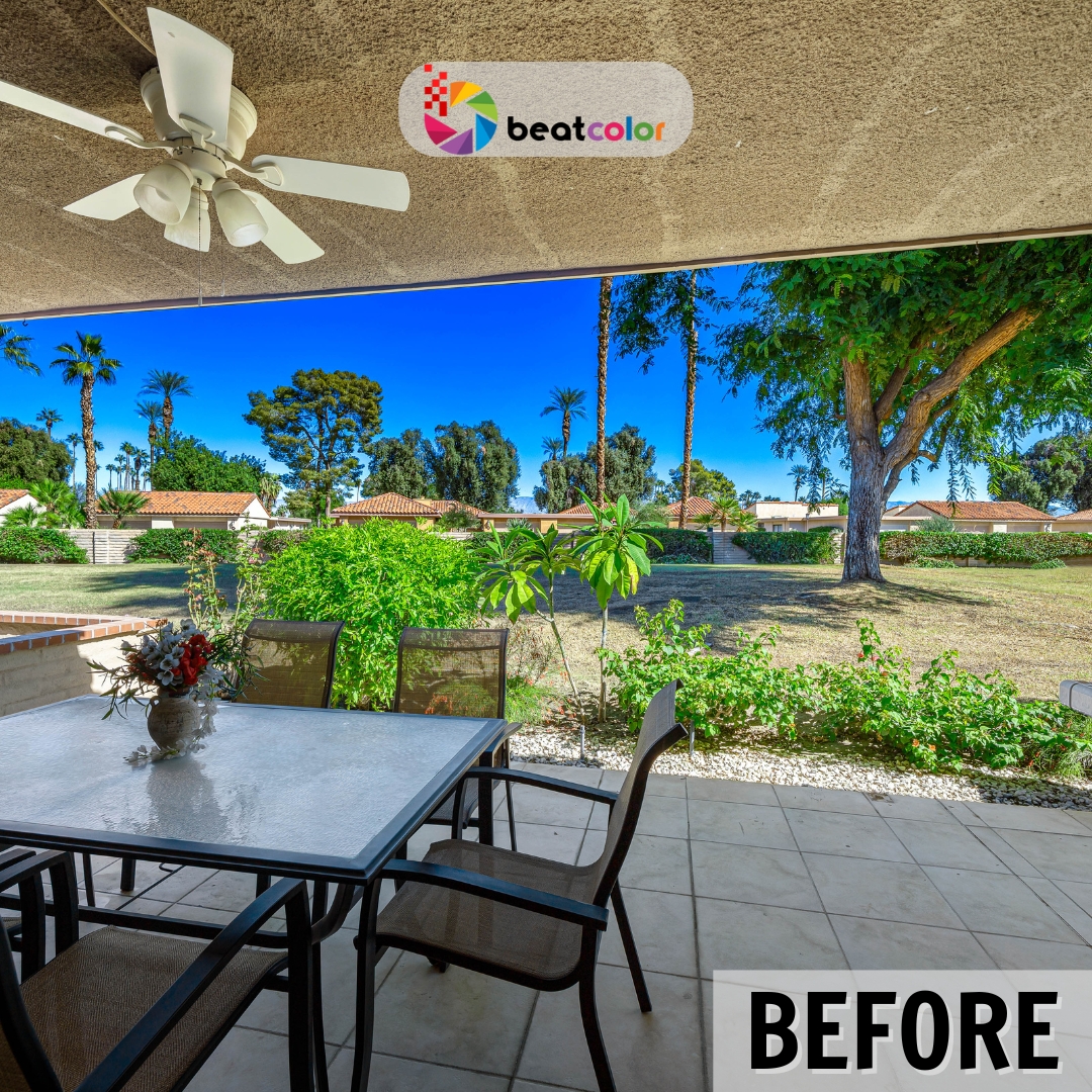 real estate photo editing