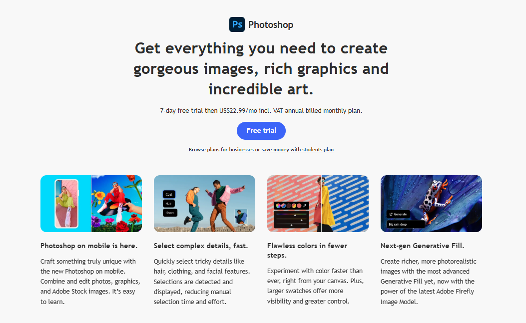 Photoshop - real estate photo editing site