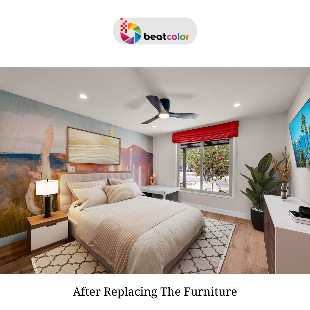 Photo Enhancement:: furniture replacement