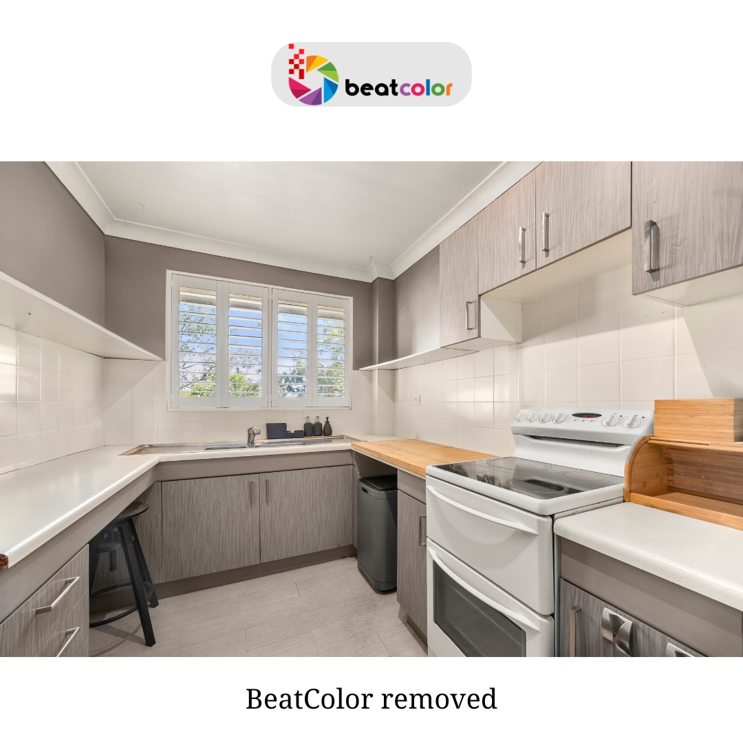 Photo Enhancement: removing the utensils.