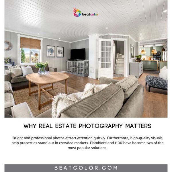 BeatColor real estate photo editing
