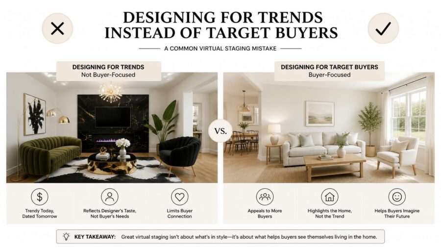 Virtual Staging Mistakes