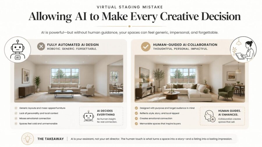 Virtual Staging Mistakes