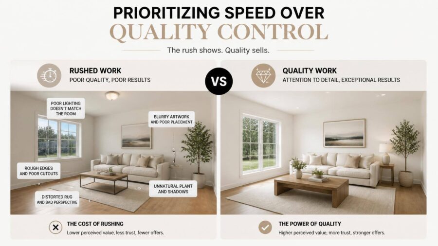 real estate photo editing