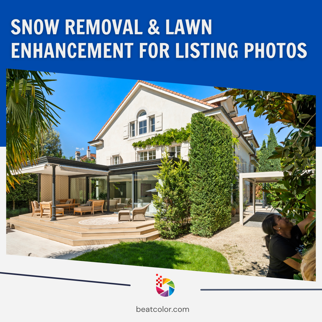 Snow Removal & Lawn Enhancement for Listing Photos