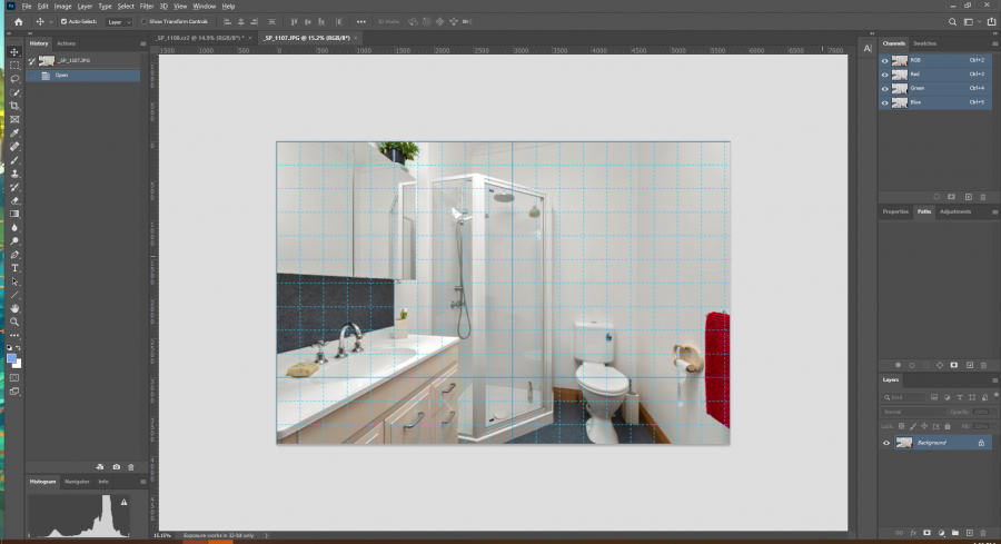 Verticals In Real Estate Photography_fixing in Photoshop