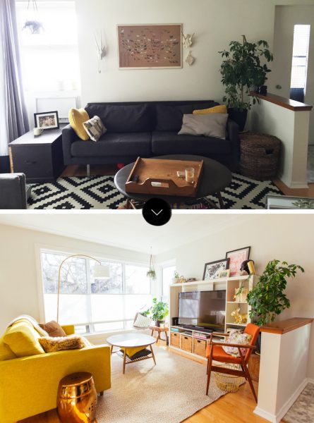 Open Floor Plan Remodel Before And After